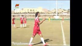 گل اول پرسپولیس به نفت مسجدسلیمانامید عالیشاه