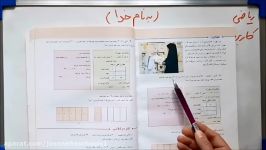 مدارس جوانه های مشهد خانم ژیان پور حل تمرین فعالیت صفحه 122 ریاضی ششم