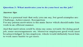 Research assistant interview questions and answers