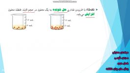 شیمی پایه دهم روشهای بیان غلظت  قسمت چهارم 