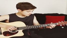 Reed deming  Playing Guitar