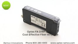 Discover the new D1RF IP66 rated Fiber Optic Amp from Optex FA