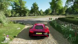 رانندگی من لامبور گینی در forza horizon4