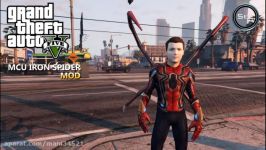   مود IRON SPIDER MCU برای بازی GTA V  