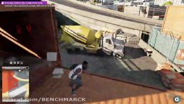 تست گرافیکی گیم پلی بازی watch dogs2 MX110