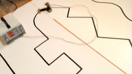 ربات تعقیب خط در نمایشگاه علامه حلی 7
