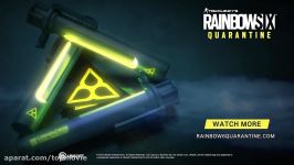 تریلر بازی Rainbow Six Quarantine