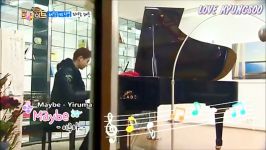 exo  chanyeol roommate playing piano