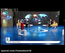 عباس جمشیدی فر، بازیگر سینما تلویزیون در برنامه زنده شبکه همدان