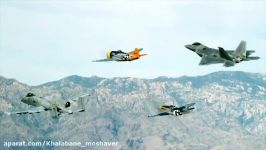 ویدیوی فوق‌العاده پرواز هواپیمای اِف 35