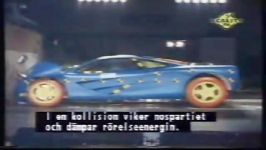 تست تصادف مك لارن F1  Crash Test McLaren F1