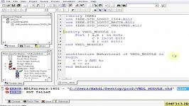 آموزش FPGA جلسه6 آموزش VHDL جلسه3  قسمت1