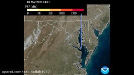 satellite images can detect wildfires