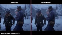 مقایسه کیفیت بازی red dead2 برای ps4 وxbox