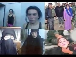 داعشی های بزدل لباس زنانه در حال فرار دستگیر شدند