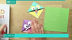 آموزش اوریگامی  ساخت اوریگامی  اوریگامی سه بعدی اوریگامی حیوانات 