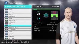 ادیت فیس زیدان pes 2018