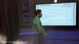 شیمی دهم دکتر سهرابی  فصل سوم قسمت بیست ششم