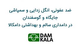 سمپاشی جایگاه گوسفند در دامداری  damkala