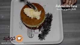 آموزش پایه ای اصولی خامه کشی اولیه کیک برای تزیین انواع کیک تولد مجالس