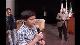 مسابقه تقلید صداحسین رفیعی جشنواره دبیرستان سلام تجریش