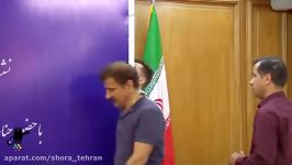 نشست خبری علی اعطا حسن رسولی اعضای هیئت رئیسه شورای شهر تهران
