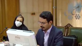 نشست خبری علی اعطا زهرا نژادبهرام اعضای هیئت رئیسه شورای شهر تهران