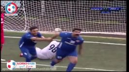 خلاصه دربی جذاب هنرمندان پرسپولیس استقلال  گل بهنام بانی