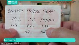 آموزش ساخت صابون  صابون سازی  صابون گیاهی صابون ساده پیه 28423118 021