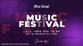 پروژه آماده افترافکت Videohive Music Festival Promo 24305730