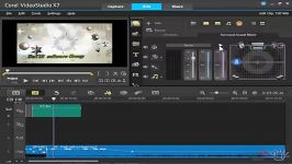 آموزش VideoStudio X7 داتیس  استفاده Sound Mixer