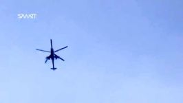 حمله هلیکوپتر MIL MI 24 به مواضع تروریست های تکفیری