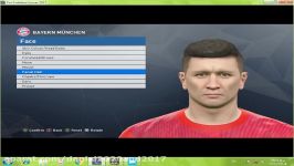 فیس لواندوفسکی 2020 در pes2017 پچ 2020