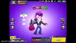 نگاهی به اکانتم اسکین هام تو براول استارزlooking at my account in brawl stars