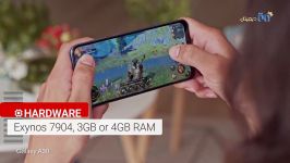 ویدئوی بررسی گوشی سامسونگ مدل Galaxy A30