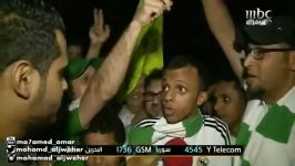 جشن هواداران الاهلی بعد شکست دادن تراکتور