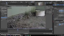 آموزش موشن ترک Motion Tracking در بلندر