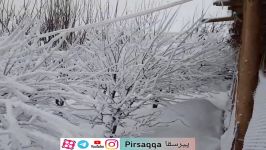 زمستان روستای پیرسقا