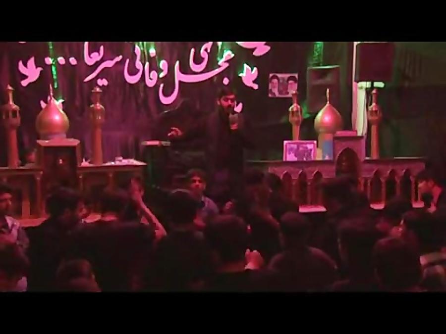 فاطمیه دوم ١٣٩٣هیت جوانان مکتب الحیدرعاشن حمیدعلیمحمد