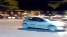 driver hit police car during stunt بدشانسی به این میگن