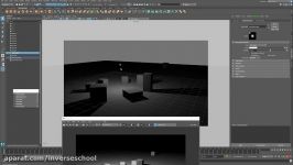 دوره آنلاین آموزش UV، Texturing Lighting در Maya مدرسه اینورس