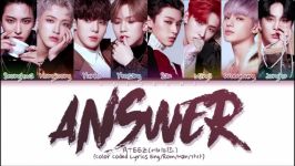 ENGKOR Lyrics متن آهنگ ANSWER گروه ATEEZ 에이티즈