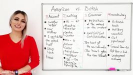 تفاوت لهجه بریتیش امریکن در انگلیسی British vs American English