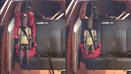 فیلم توضیحات آزمایش ایمنی صندلی ماشین ، برند سایبکس