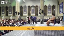 کربلایی حسین طاهری  سرود نسل دلیران در محضر مقام معظم رهبری