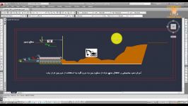 آموزش انتقال بنچ مارک سطح زمین به درون گود استفاده دوربین ترازیاب