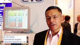 Dr Koshy about EVA phaco vitrectomy system