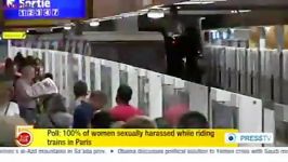 آمار تکان دهنده آزار جنسی زنان در مترو پاریس