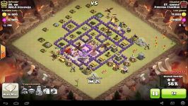 Clash of Clans 3 star Attack Th8 Dragon