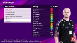 آموزش ساخت فیس فابین بارتز در pes2020